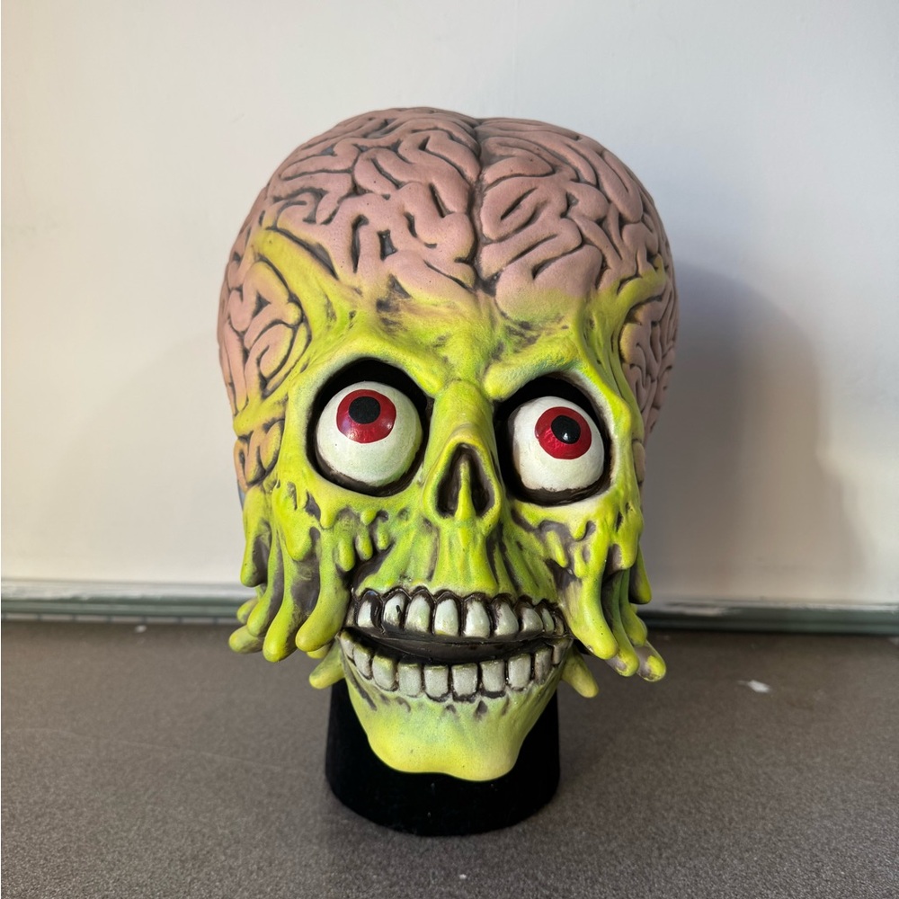 Mars Attacks Alien Head Latex Mask Halloween